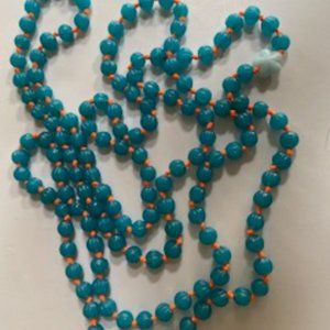 33 inch long beaded necklace